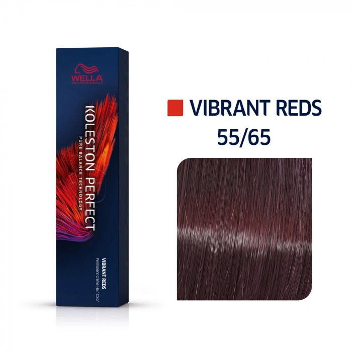 Wella Koleston Perfect Me+ Hajfesték - 55/65 - 60ml - Mahagóni Lila Intenzív Világosbarna képe 1